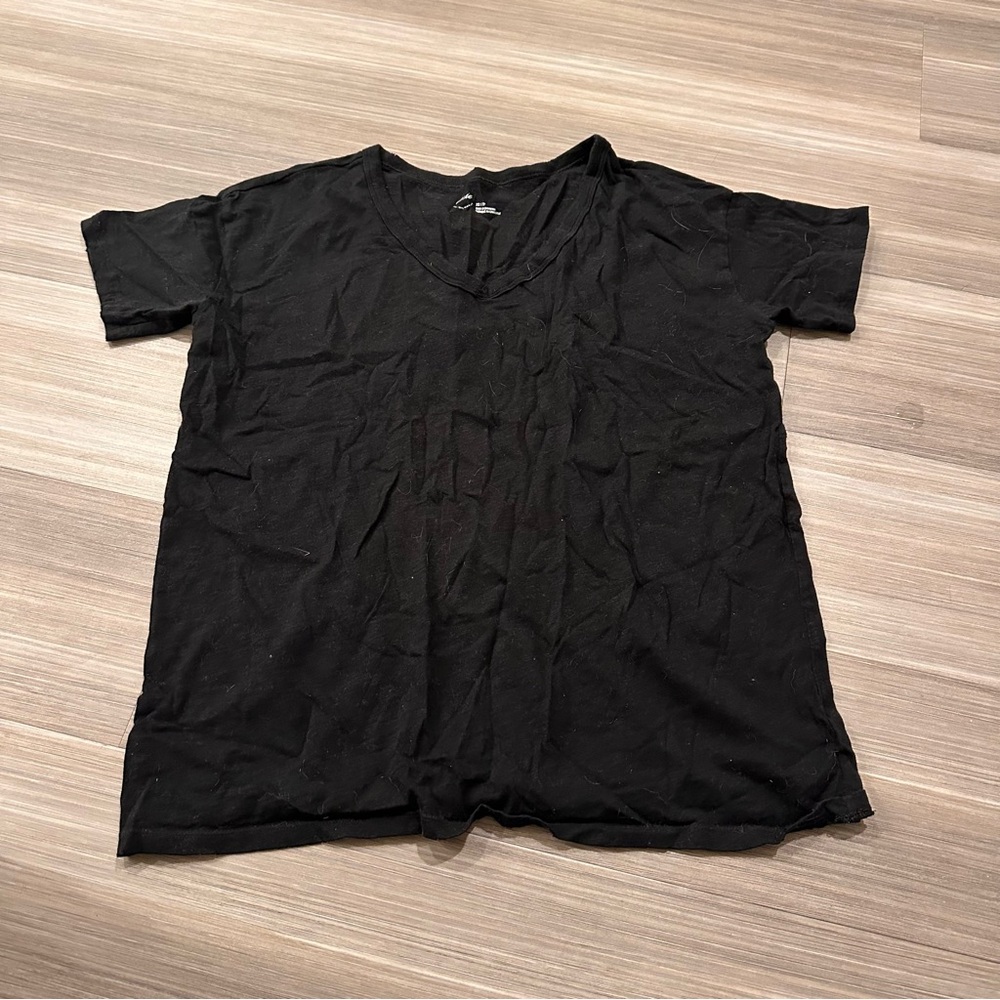 Aerie Black Short Sleeve Tee